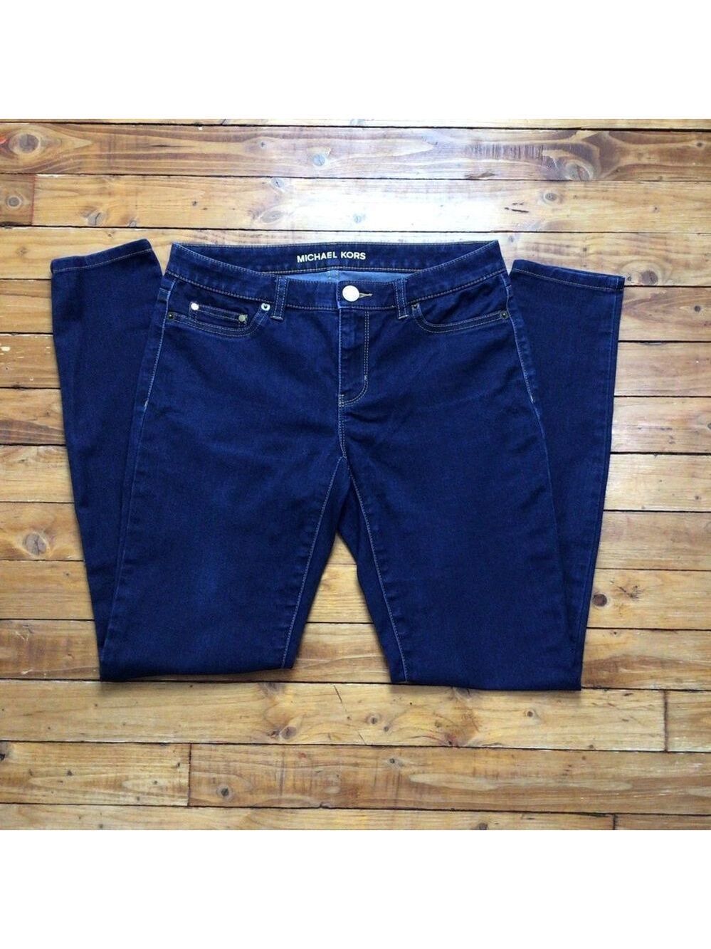 MICHAEL Kors Ava super skinny jeans mid rise medium waist skinny bodycon size 6